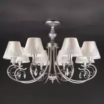 Люстра на штанге Eurosvet Incanto 60069/8 серебро 1_EV_83401.webp small