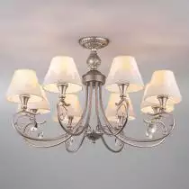 Люстра на штанге Eurosvet Incanto 60069/8 серебро 2_EV_83401.webp small