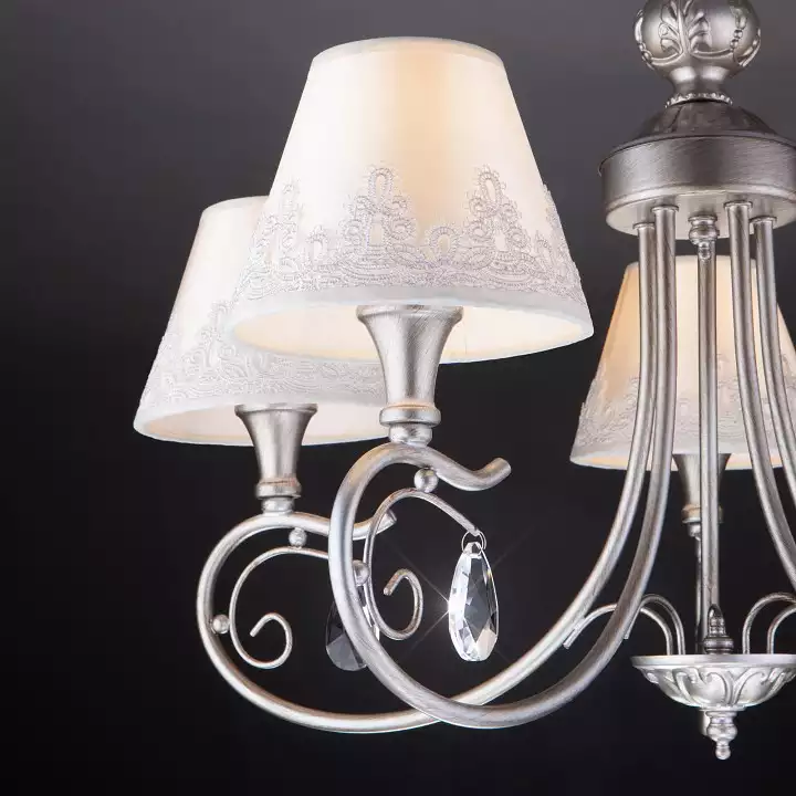Люстра на штанге Eurosvet Incanto 60069/5 серебро 7_EV_83400.webp big