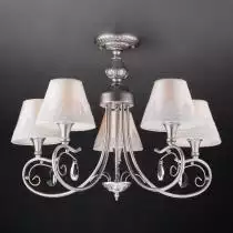 Люстра на штанге Eurosvet Incanto 60069/5 серебро 2_EV_83400.webp small