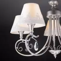 Люстра на штанге Eurosvet Incanto 60069/5 серебро 7_EV_83400.webp small