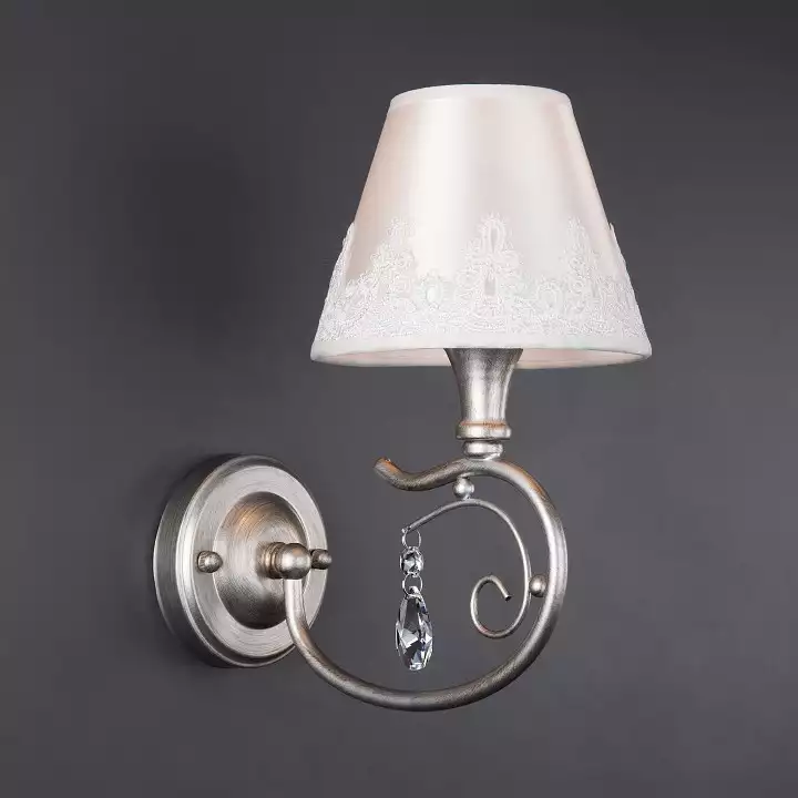 Бра Eurosvet Incanto 60069/1 серебро 1_EV_83399.webp big