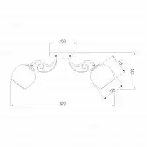 Потолочная люстра Eurosvet Wendy 30138/5 золото 3_EV_84465.webp small