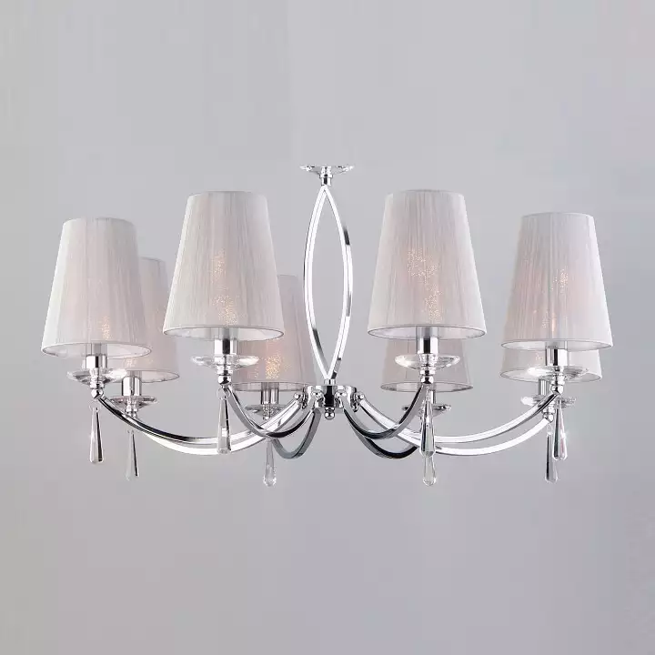 Подвесная люстра Eurosvet Valery 60079/8 хром 0_EV_85990.webp big