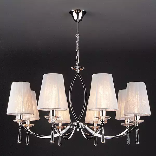 Подвесная люстра Eurosvet Valery 60079/8 хром 1_EV_85990.webp big