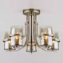 Потолочная люстра Eurosvet Coppa 60085/5 античная бронза