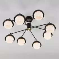 Люстра на штанге Eurosvet Nocciola 70106/8 черный 2_EV_a044935.webp small