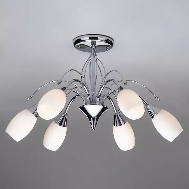 Люстра на штанге Eurosvet Ginevra 22080/6 хром 0_EV_55941.webp big