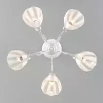 Люстра на штанге Eurosvet Floranse 30155/5 белый 2_EV_a045310.webp small