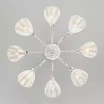 Люстра на штанге Eurosvet Floranse 30155/8 белый 2_EV_a045311.webp small