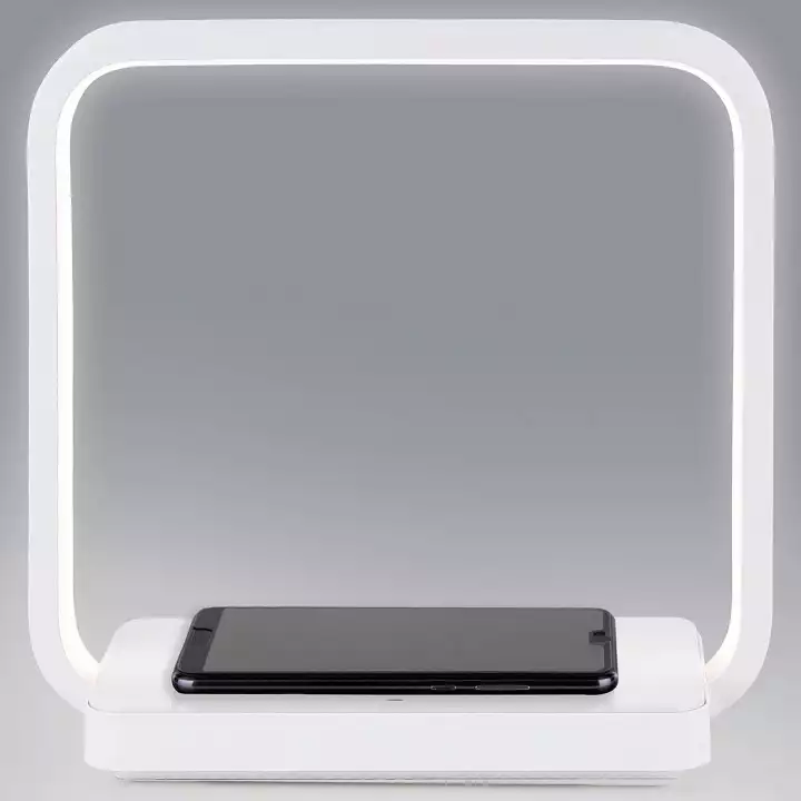 Настольная лампа декоративная Eurosvet Frame 80502/1 белый 0_EV_85985.webp big
