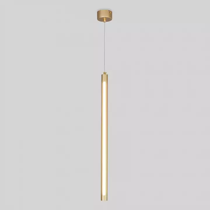 Подвесной светильник Eurosvet Strong 50189/1 LED матовое золото 1_EV_a048077.webp big