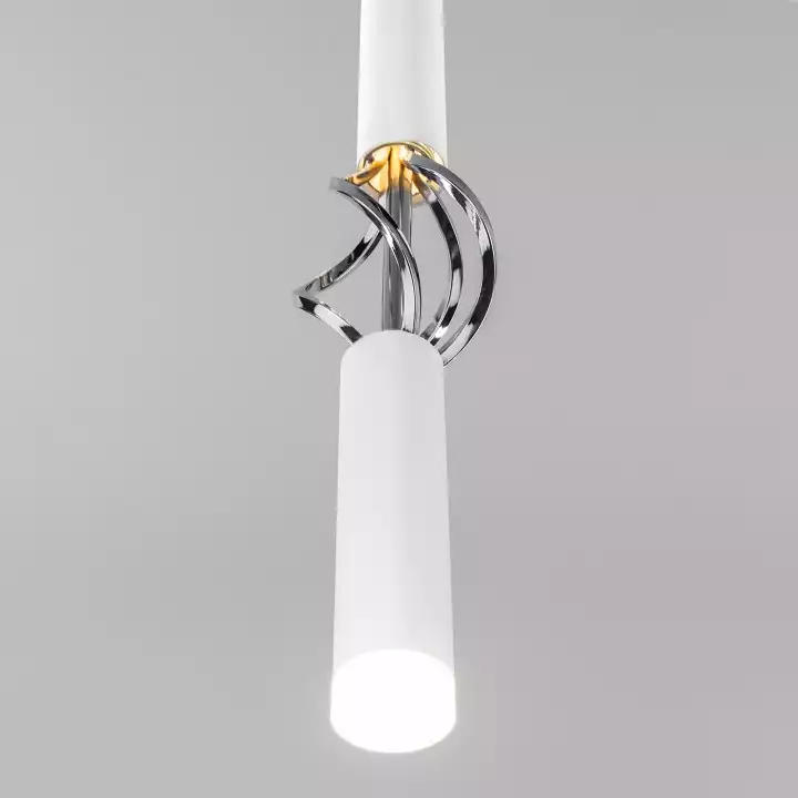Подвесной светильник Eurosvet Lance 50191/1 LED белый/хром 4_EV_a049108.webp big