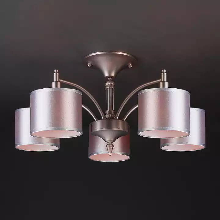 Люстра на штанге Eurosvet Adagio 60080/5 сатин-никель 1_EV_83142.webp big