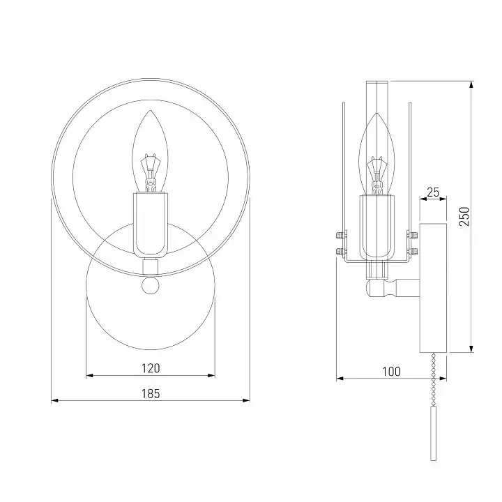 Бра Eurosvet Gallo 70121/1 белый 2_EV_a052337.webp big