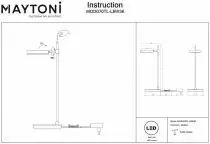 Настольная лампа декоративная Maytoni Fad MOD070TL-L8W3K 2_MY_MOD070TL-L8W3K.webp small