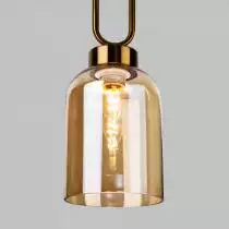 Подвесной светильник Eurosvet Flou 50229/1 янтарный 2_EV_a057463.webp small