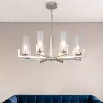Подвесная люстра Eurosvet Arganie 60133/8 серебро 5_EV_a057760.webp small