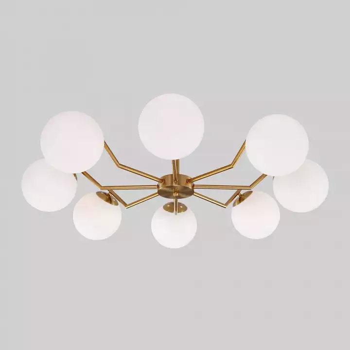 Люстра на штанге Eurosvet Frost 70154/8 латунь 2_EV_a057068.webp big
