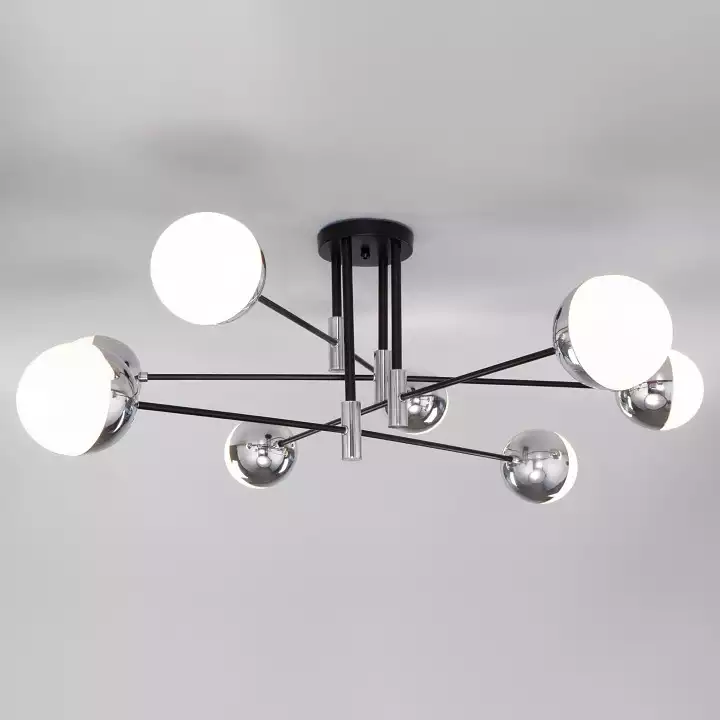 Потолочная люстра Eurosvet Nuvola 70129/8 хром 0_EV_a057082.webp big