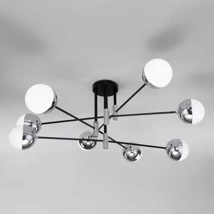 Потолочная люстра Eurosvet Nuvola 70129/8 хром 1_EV_a057082.webp big