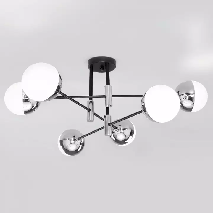 Потолочная люстра Eurosvet Nuvola 70129/6 хром 0_EV_a057081.webp big
