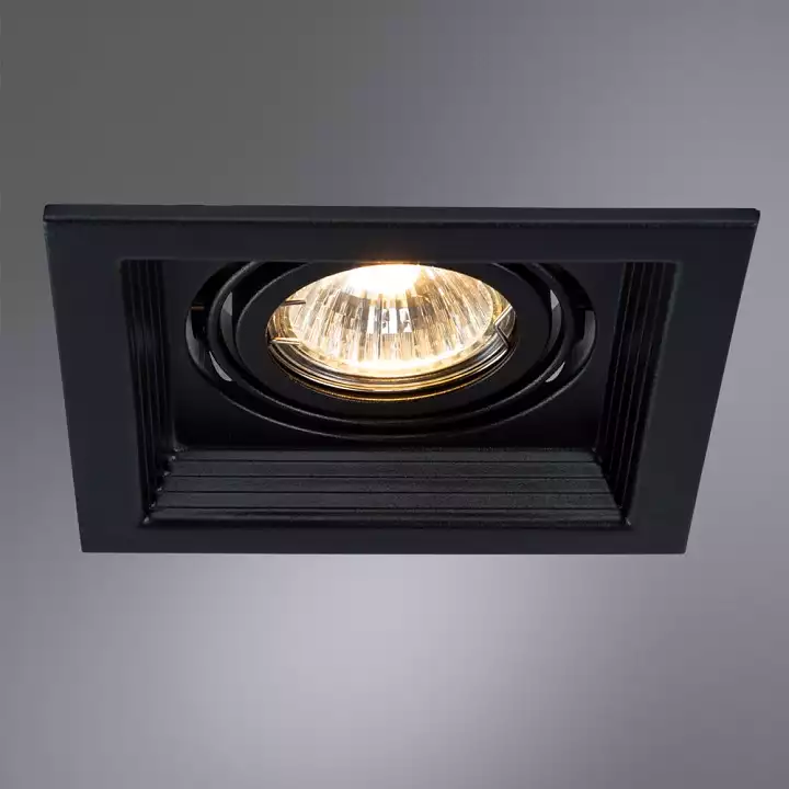 Встраиваемый светильник Arte Lamp Canis A6661PL-1BK 2_AR_A6661PL-1BK.webp big