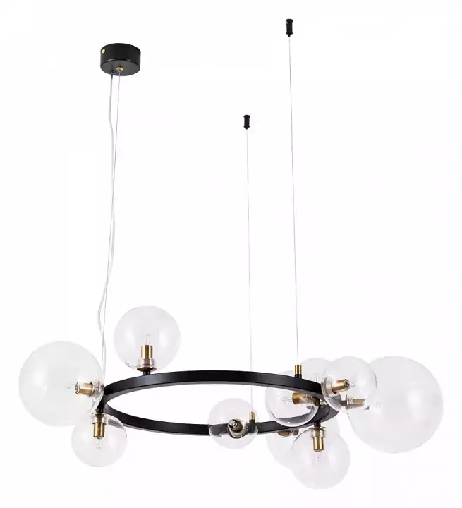 Подвесная люстра Arte Lamp Vincent A7790SP-10BK 1_AR_A7790SP-10BK.webp big