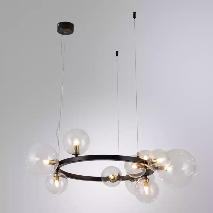 Подвесная люстра Arte Lamp Vincent A7790SP-10BK 2_AR_A7790SP-10BK.webp big
