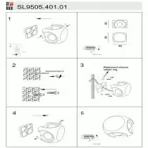 Накладной светильник ST-Luce Volti SL9505.401.01 3_SL9505.401.01.webp small