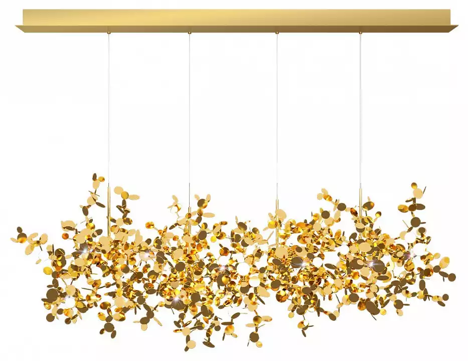 Подвесная люстра Loft it Spark 10101/4 Gold 1_LF_10101_4_Gold.webp big