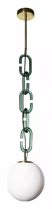 Подвесной светильник Loft it Chain 10128P Green 2_LF_10128P_Green.webp big