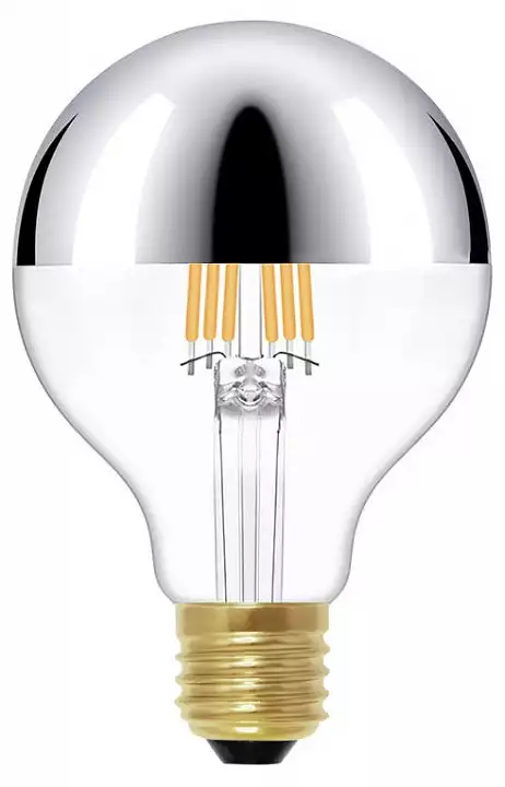 Лампа светодиодная Loft it Edison Bulb E27 6Вт 2700K G80LED Chrome 0_LF_G80LED_Chrome.webp big