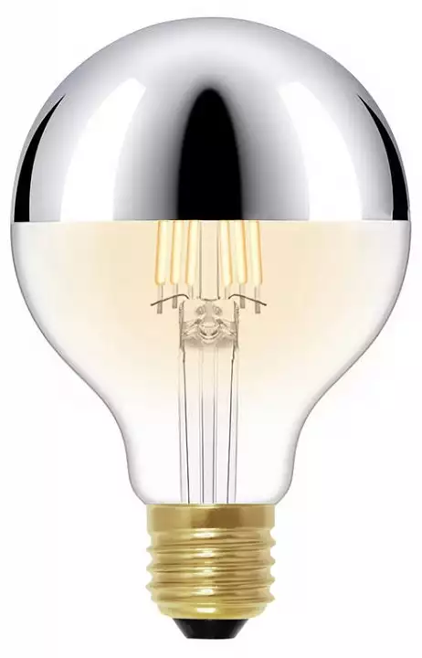 Лампа светодиодная Loft it Edison Bulb E27 6Вт 2700K G80LED Chrome 1_LF_G80LED_Chrome.webp big