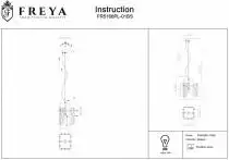 Подвесной светильник Freya Basilica FR5166PL-01BS 3_MY_FR5166PL-01BS.webp small