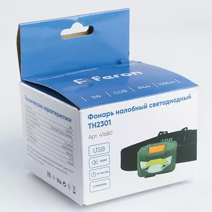 Фонарь налобный Feron TH2301 41680 4_FE_41680.webp big