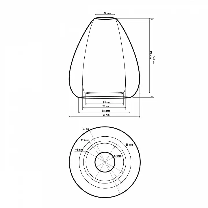 Плафон стеклянный 33 идеи S.30 S.30.GR 2_ZZ_S.30.GR.webp big