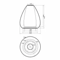 Плафон стеклянный 33 идеи S.30 S.30.GR 2_ZZ_S.30.GR.webp small