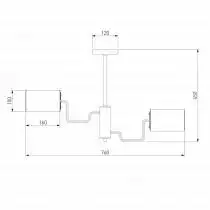 Люстра на штанге Bogates Pallada 293/6 7_EV_82832.webp small