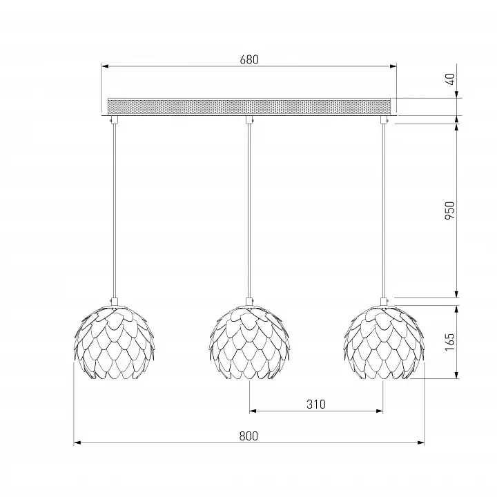 Подвесной светильник Bogates Cedro 304/3 1_EV_84407.webp big