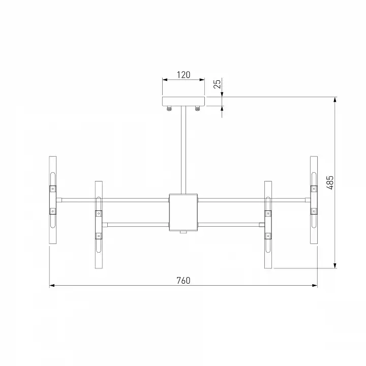 Люстра на штанге Bogates Bastone 346 Smart 3_EV_a053999.webp big