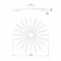 Потолочная люстра Bogates Bastone 349 Smart 4_EV_a054005.webp small