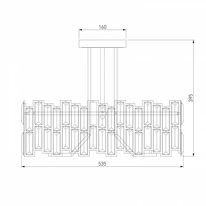Светильник на штанге Bogates Zolletta 339/5 Strotskis Smart 2_EV_a054138.webp big