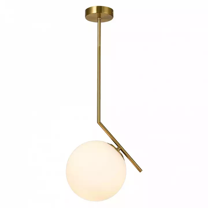 Подвесной светильник Natali Kovaltseva Renzo RENZO 81423/1P GOLD SATIN 0_KVL_43089.webp big
