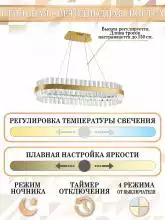 Подвесной светильник Natali Kovaltseva Smart Нимбы LED LAMPS 81252 5_KVL_43361.webp small