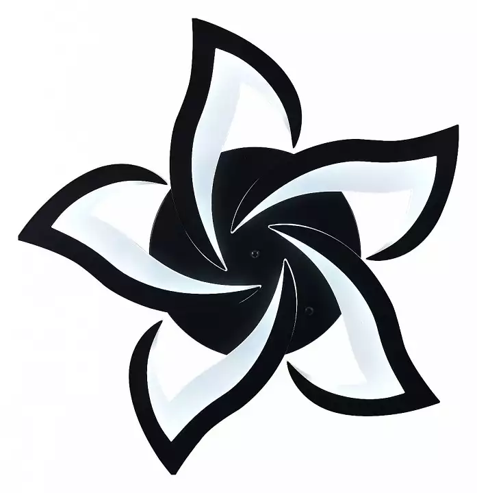 Потолочная люстра Natali Kovaltseva Innovation Style INNOVATION STYLE 83002 BLACK 1_KVL_43533.webp big