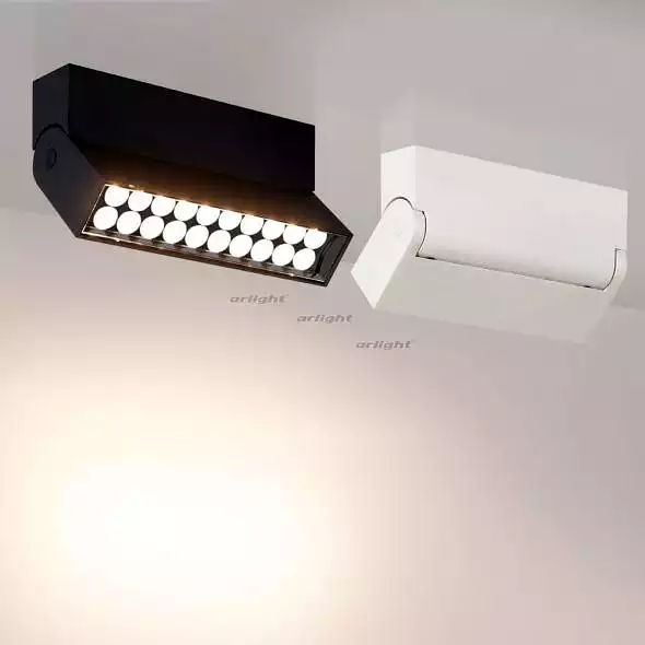 Накладной светильник Arlight SP-LOFT-SURFACE-S170-10W Warm3000 (WH, 24 deg) 026214 1_ARLT_026214.webp big