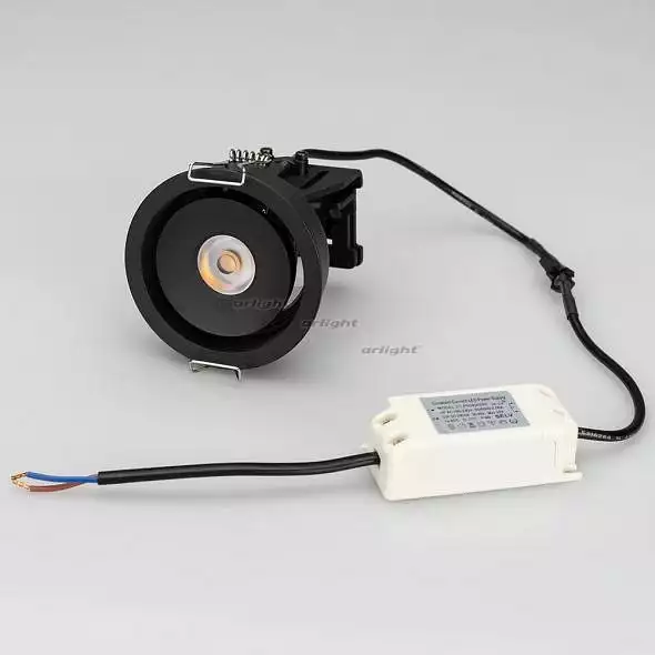 Встраиваемый светильник Arlight CL-SIMPLE-R78-9W Day4000 (BK, 45 deg) 026871 4_ARLT_026871.webp big