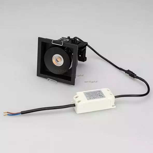 Встраиваемый светильник Arlight CL-SIMPLE-S80x80-9W Day4000 (BK, 45 deg) 026875 5_ARLT_026875.webp big
