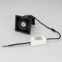 Встраиваемый светильник Arlight CL-SIMPLE-S80x80-9W Day4000 (BK, 45 deg) 026875 5_ARLT_026875.webp small